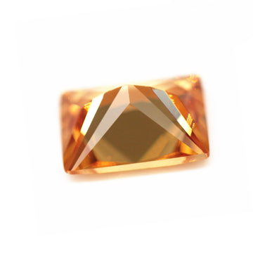 Radiant Champagne Cubic Zirconia